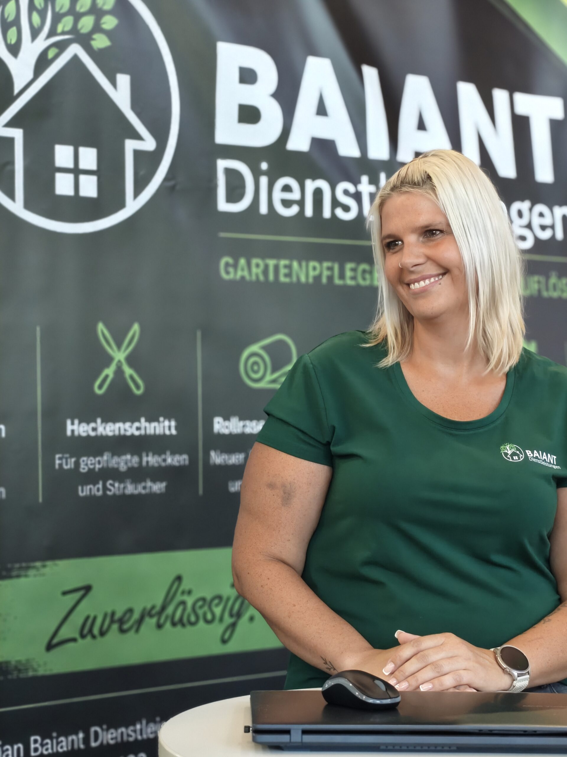 Christin Menges, Helferin bei Baiant Dienstleistungen – Entrümpelung und Haushaltsauflösung im Odenwald